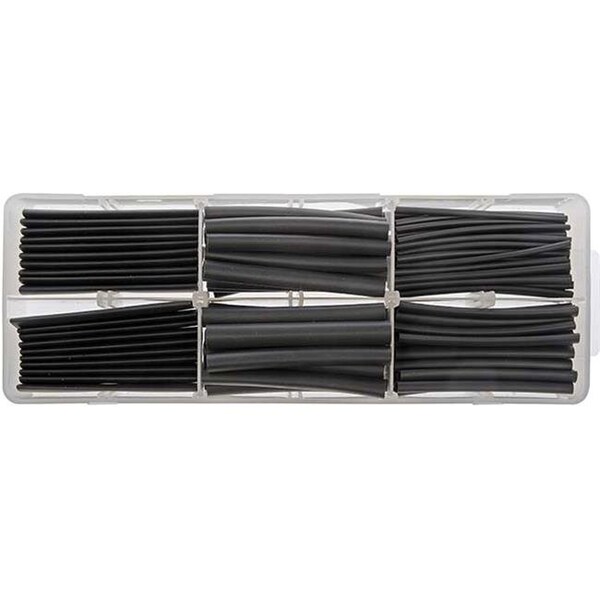 Dorman Heat Shrink Tube Assortment, 1/16 in, 1/8 in, 3/16 in, 1/4 in, 3/8 in, 1/2 in, Black, Gray D18-87500 - main